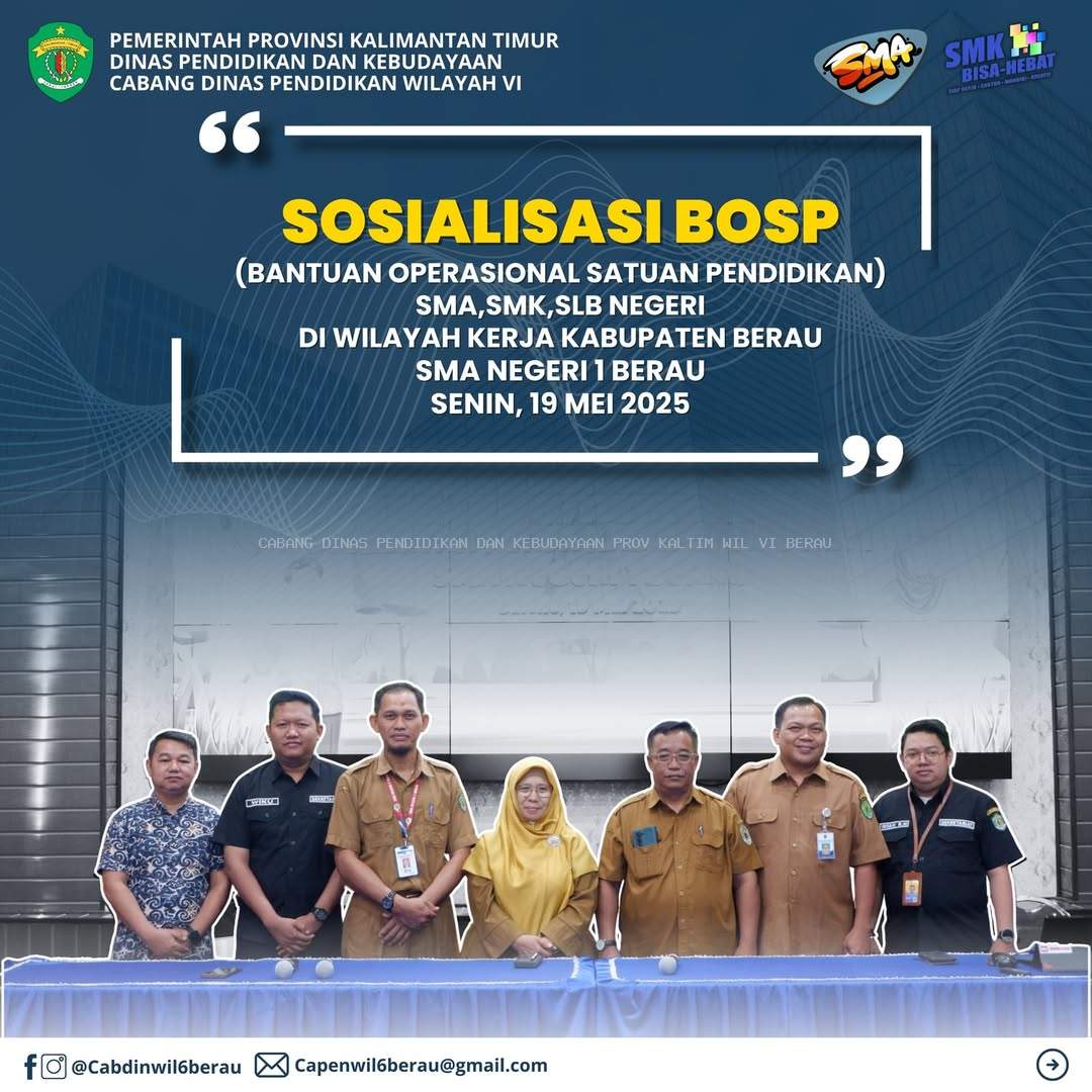 Sosialisasi BOSP di Kabupaten Berau